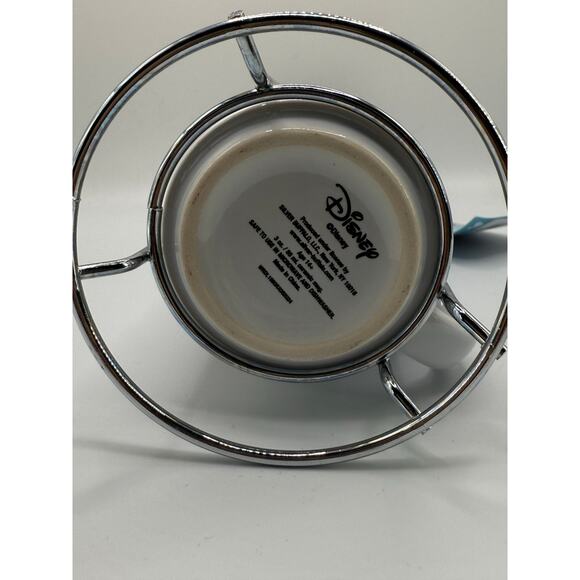 NEW Disney Holiday Mickey & Minnie Stacked Ceramic 3oz Espresso Mugs - Picture 5 of 7